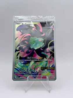 2025 Pokemon Mega Evolution Bulbasaur 133/132 STAMPED Promo! - Image 1