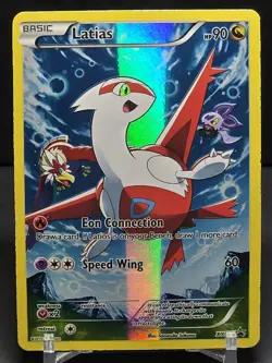 Pokemon Latias XY78 Black Star Promo Holo (w/ Latios & Noibat) - MP/LP - Image 1