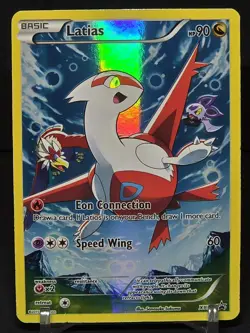 Pokemon Latias XY78 Black Star Promo Holo (w/ Latios & Noibat) - MP/LP - Image 2