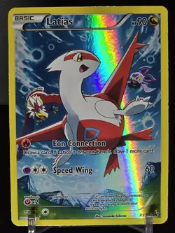 Pokemon Latias XY78 Black Star Promo Holo (w/ Latios & Noibat) - MP/LP - Image 3