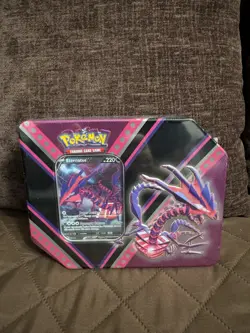 Pokemon TCG V Powers Tin Eternatus V 5 Booster Packs Factory Sealed - Image 1