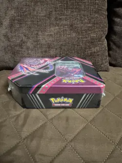 Pokemon TCG V Powers Tin Eternatus V 5 Booster Packs Factory Sealed - Image 3