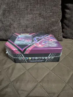 Pokemon TCG V Powers Tin Eternatus V 5 Booster Packs Factory Sealed - Image 5