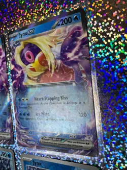 Pokemon TCG: 151 Set Double Rare 124/165 Jynx ex; Reverse Holo 046/167 Jynx - Image 4