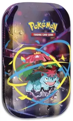 POKEMON MEGA HEROES MINI TIN MEGA VENUSAUR ARTWORK 2 PACKS NEW FACTORY SEALED - Image 1