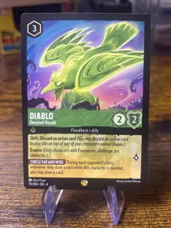 Disney Lorcana - Diablo - Devoted Herald 70/204 Ursula's Return Regular - Image 1
