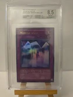 Yu-Gi-Oh! TCG Mirror Wall Retro Pack 2 RP02-EN007 Ultra Rare Beckett NM-MT+ 8.5 - Image 1