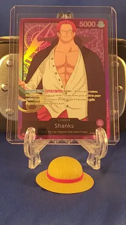 Shanks - ST05-001 - Leader - English - Near Mint - One Piece CCG - Image 2