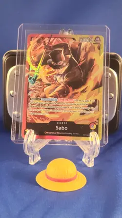 Sabo - ST13-001 - Leader - English - Near Mint - One Piece CCG - Image 1