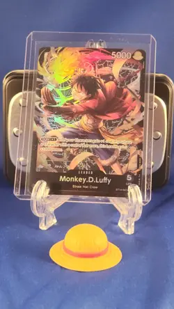 Monkey.D.Luffy - ST14-001 - Leader - English - Near Mint - One Piece CCG - Image 1