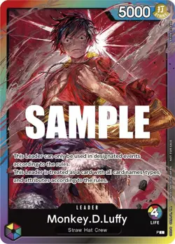 Monkey.D.Luffy - Sealed Battle Promo v1 - Leader - English - NM - One Piece CCG - Image 4