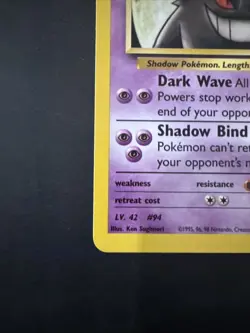 Pokemon: Sabrina's Gengar #29/132 Gym Challenge Non-holo RARE 2000 WOTC - LP - Image 4
