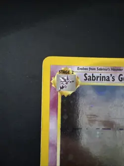 2000 Sabrina's Gengar 14/132 - Gym Heroes - Holo Rare Vintage WoTC Pokemon TCG - Image 2