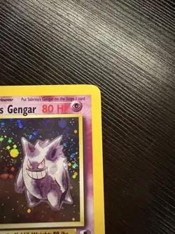 2000 Pokemon Gym Heroes #14/132 Sabrina's Gengar Holo - Image 4