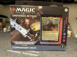 Magic the Gathering Universes Beyond Warhammer 40k Ruinous Powers Commander Deck - Image 1