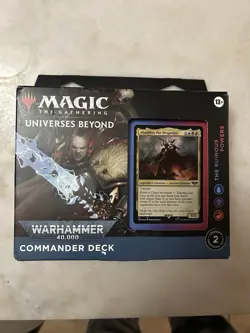 Magic The Gathering Warhammer 40k Commander Deck The Ruinous Powers NEW - SEALED 195166173467 - Image 1