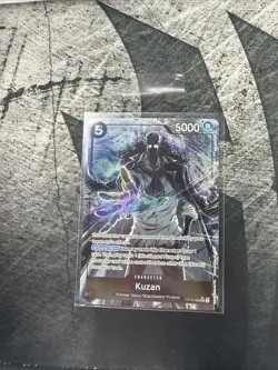 Kuzan OP10-082 Royal Blood Foil Parallel Card NM Condition - Image 1