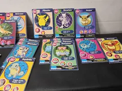 Pokemon Burger King Trivia Card Lot over 140 cards Not Completed - Image 1