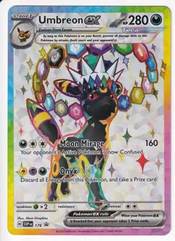 Umbreon ex - 176 Holo Promo SV: Scarlet & Violet Promo Cards SVP 176 NM - Image 1