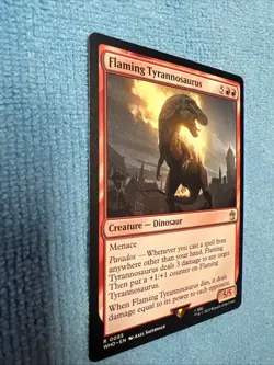 Flaming Tyrannosaurus 0085- Doctor Who (MTG) - Image 2
