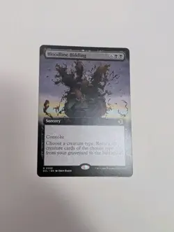 MTG - Bloodline Bidding (Extended Art) - Lorwyn Eclipsed NM/M Condition - Image 1