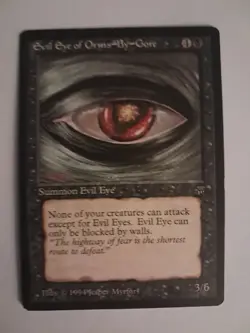 Evil Eye of Orms-By-Gore MP Legends MTG Magic the Gathering - Image 1