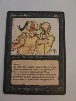 Nameless Race MP The Dark MTG Magic the Gathering - Image 1