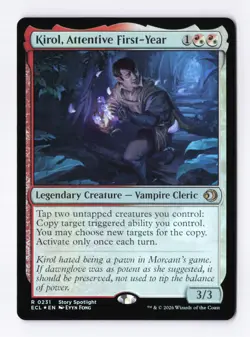 Kirol, Attentive First-Year (Foil) 0231 (R) MTG Lorwyn Eclipsed (ECL) - Image 1