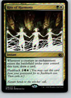 Rite of Harmony Magic: The Gathering Instant Regular - Image 1