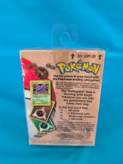 Pokemon 1999 Sealed TCG Fossil Bodyguard Theme deck Wotc Seal/Box Not Perfect 742818060738 - Image 2