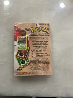 Pokemon Fossil BodyGuard Theme Deck 1999 Factory Sealed Brand New Vintage 742818060738 - Image 2