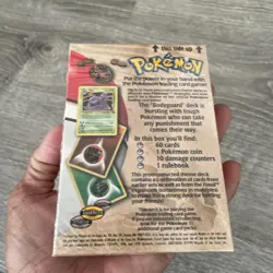 Pokemon Fossil BodyGuard Theme Deck 1999 Factory Sealed Brand New Vintage - Image 3