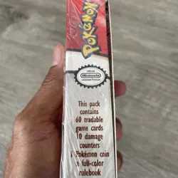 Pokemon Fossil BodyGuard Theme Deck 1999 Factory Sealed Brand New Vintage - Image 5