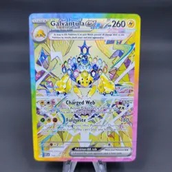 Galvantula ex 168/142 - Stellar Crown Special Illustration Rare Pokemon TCG - NM - Image 1