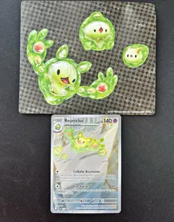 REUNICLUS 212 PROMO + STICKER BLACK BOLT POKEMON BLACK STAR PROMO ENGLISH - Image 1