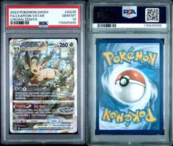 Leafeon and Glaceon VSTAR SEQUENTIAL PSA 10 GG35/40 Pokemon Crown Zenith - Image 1