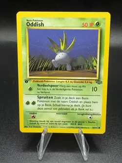 Pokemon Oddish Jungle 58/64 1st edition LP Dutch - Image 1