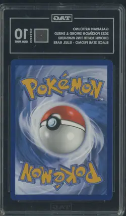 2023 Pokemon SWSH Crown Zenith Black Star Promo SWSH282 Galarian Articuno TAG 10 - Image 2