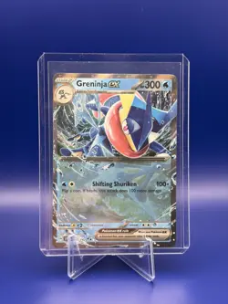Greninja EX 41/142 Stellar Crown Double Rare Holo Pokemon TCG NM - Image 1