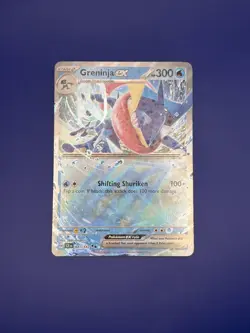 Greninja EX 41/142 Stellar Crown Double Rare Holo Pokemon TCG NM - Image 2