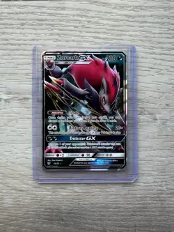 Pokemon SM3 Sun & Moon Shining Legends 53/73 Zoroark GX Ultra Rare Holo NM - Image 1