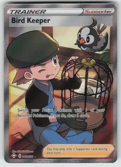 Bird Keeper (Full Art) Ultra Rare Shining Fates 066/072 Pokemon - Image 1
