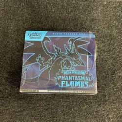 Pokemon Mega Evolution Phantasmal Flames Sealed Elite Trainer Box, Dented Box - Image 1