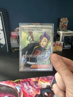 Pokemon TCG Trainer Team Rockets Petrel 226/182 Destined Rivals NM - Image 1