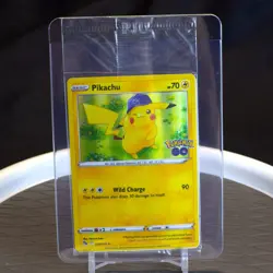 Pokemon SEALED Pikachu 028/078 Pokemon Go Holofoil Promo New In Cellophane - Image 3