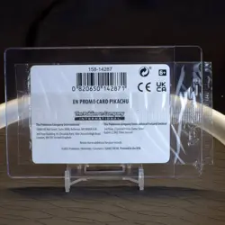 Pokemon SEALED Pikachu 028/078 Pokemon Go Holofoil Promo New In Cellophane - Image 4