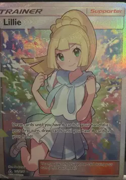 Pokemon Lillie Trainer 151/156 2018 TCG Ultra Prism Full Art - Image 1