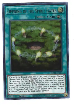 Opening of the Spirit Gates x1 8/10 LP+ Yu-GI-Oh! Ancient Battles MP21-251 01 - Image 1