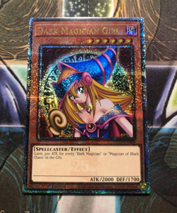 *** DARK MAGICIAN GIRL *** ORIGINAL ART QUARTER CENTURY SECRET RARE MP24 YUGIOH! - Image 1