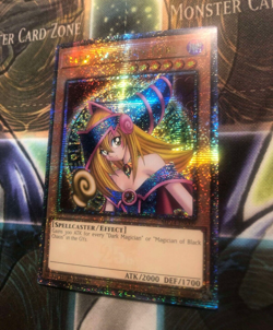 *** DARK MAGICIAN GIRL *** ORIGINAL ART QUARTER CENTURY SECRET RARE MP24 YUGIOH! - Image 2